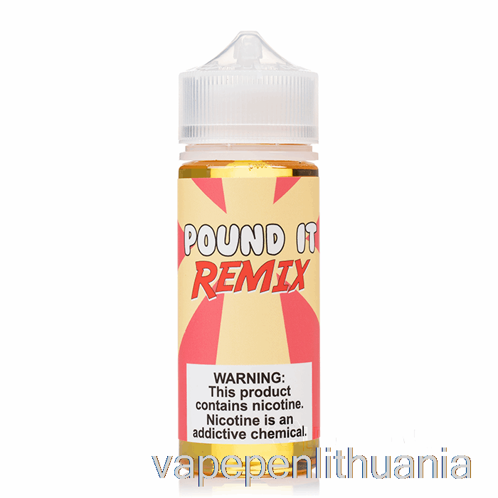 Pound It Remix - Food Fighter - 120ml 0mg Vape Skystis
